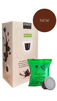 Box of 25 Angelo Blend capsules compatible with Nespresso